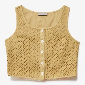 Everlane Eyelet Tank